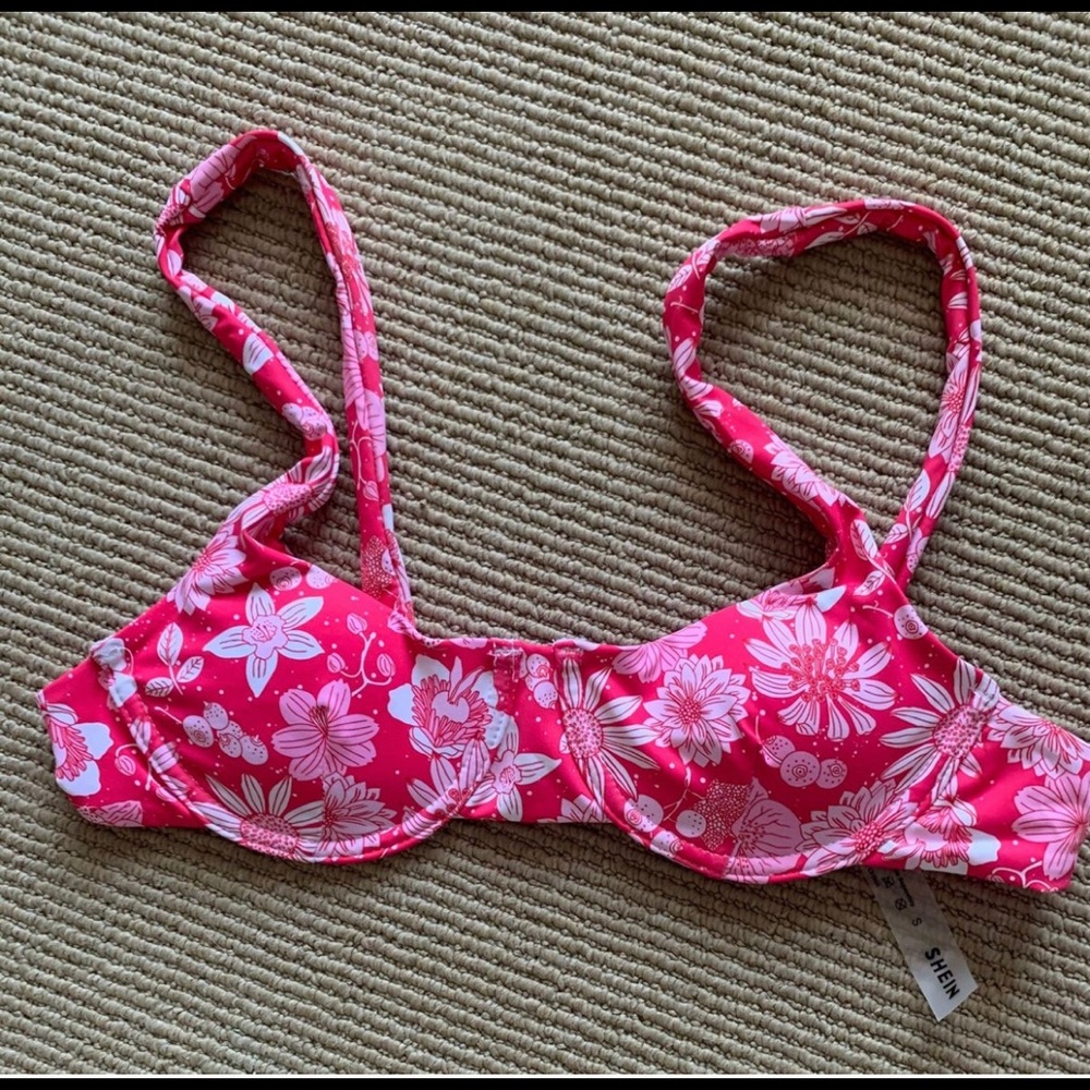 Princess Polly floral bikini top